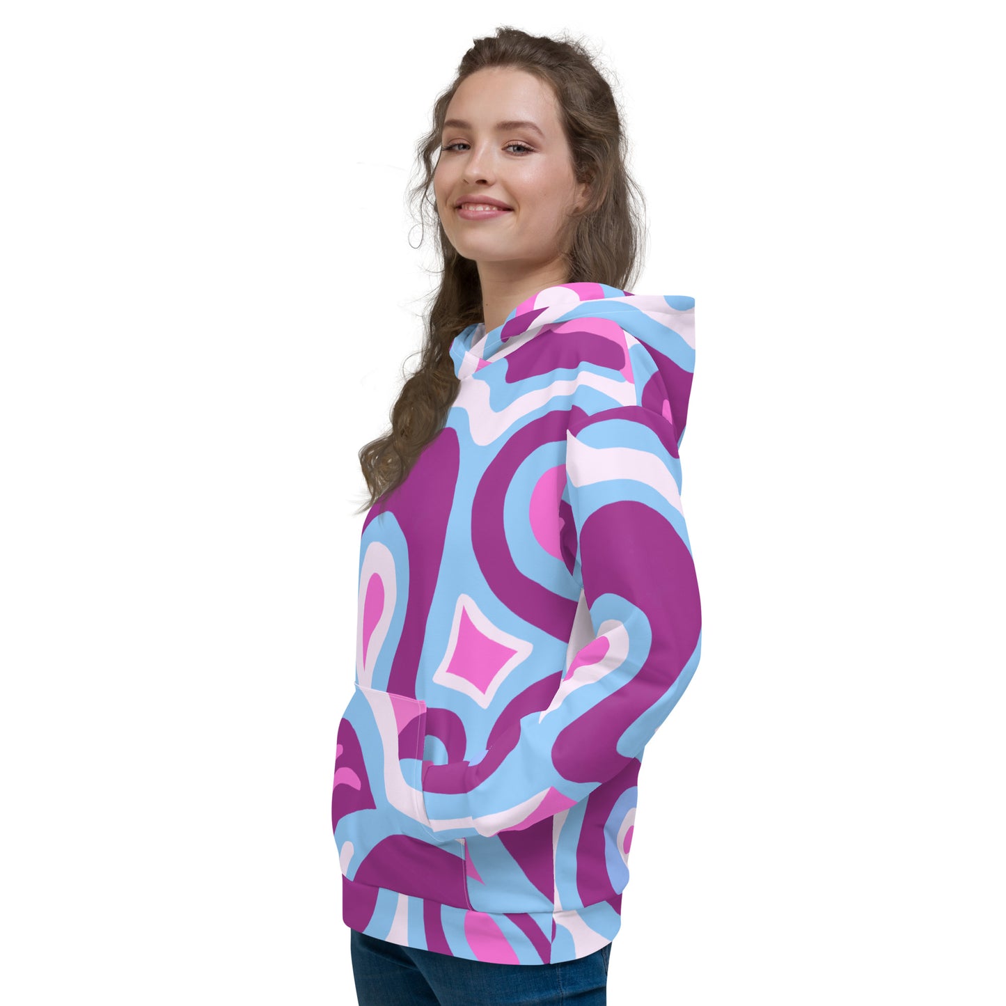 Dreamy Lilac Fine Art Print Hoodie