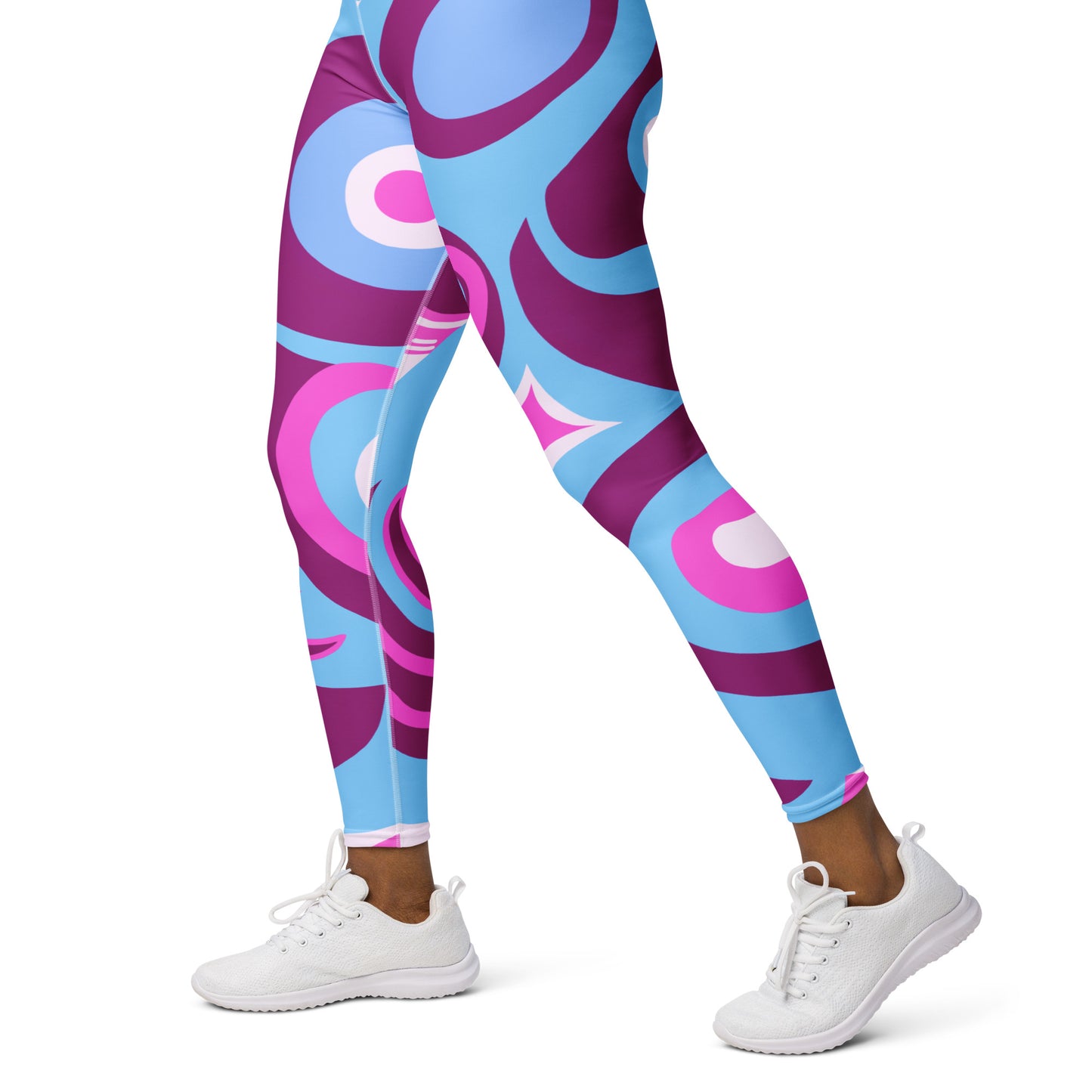 Dreamy Lilac Fine Art Print Yoga Leggings